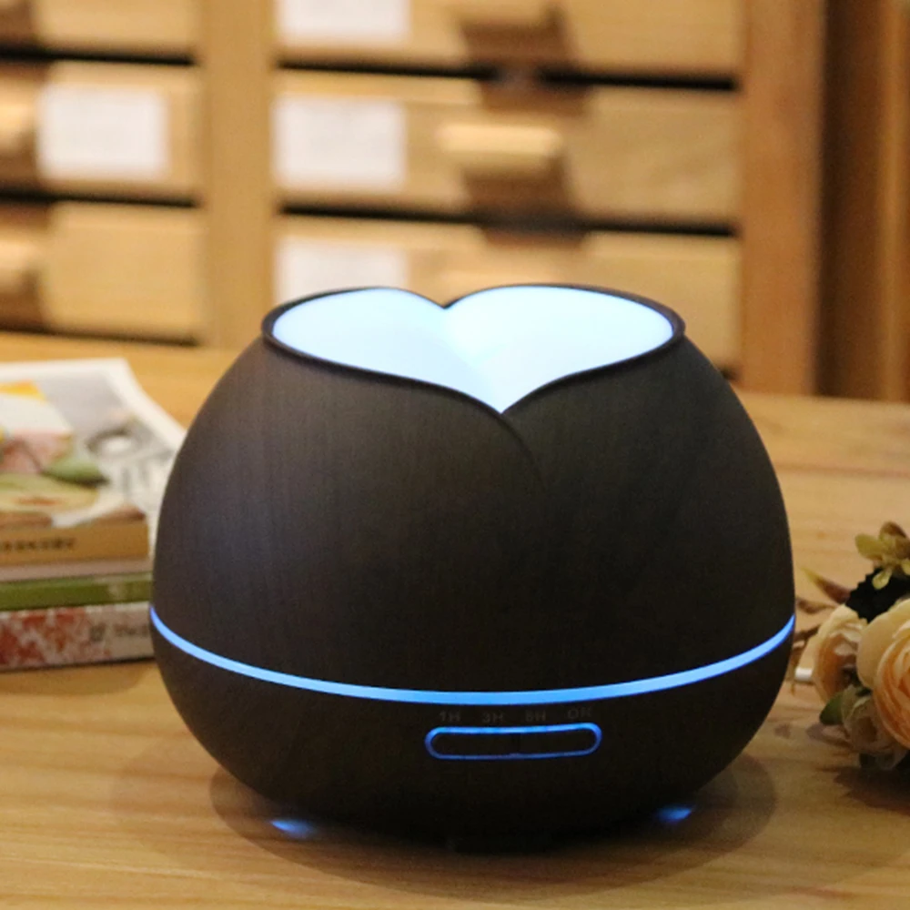 

400ml Air Humidifier Essential Oil Diffuser Ultrasonic Cool Mist Maker Fogger with LED Aroma Lamp Electric Aromatherapy Diffuser
