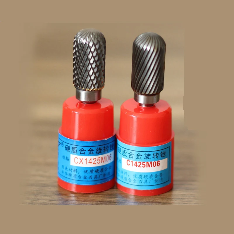 

6Mm Shank Tungsten Carbide Steel Grinding Head Rotary Burrs Dremel Accessories Engraving Carving Card Grinding Tool Set C Model