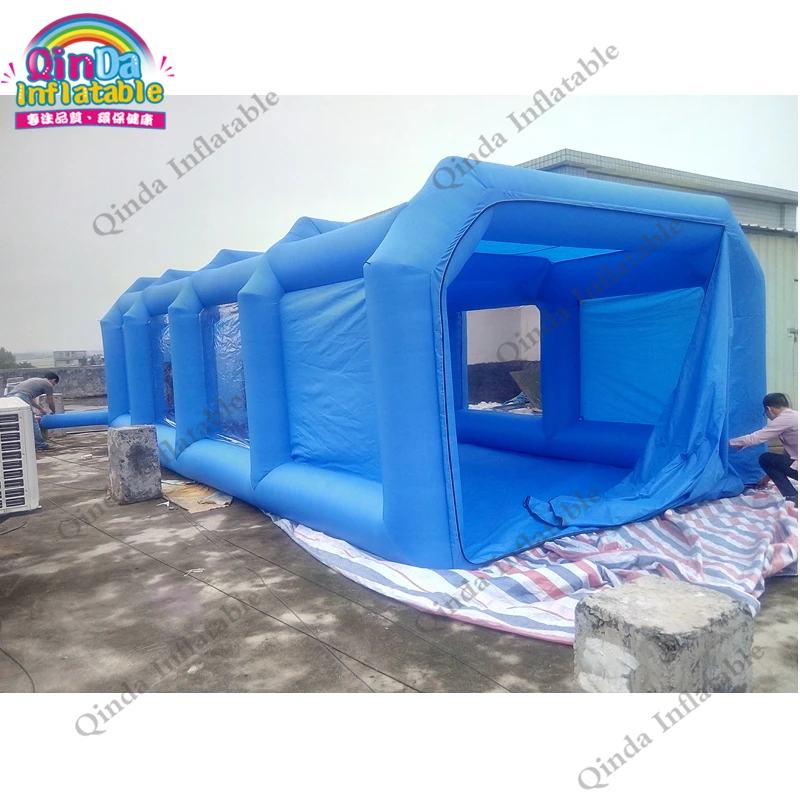 

9m*4m*3m portable inflatable spray booth inflatable car painting spray booth