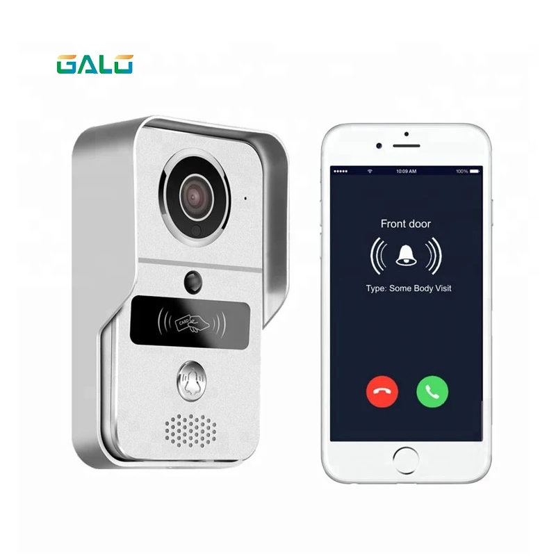Smart IP Video Intercom WI-FI Video Door Phone Door Bell WIFI Doorbell Camera with Metal Material Alarm Wireless Security Camera Smart IP Video Intercom WI-FI Video Door Phone Door Bell WIFI Doorbell Camera with Metal Material Alarm Wireless Security Camera