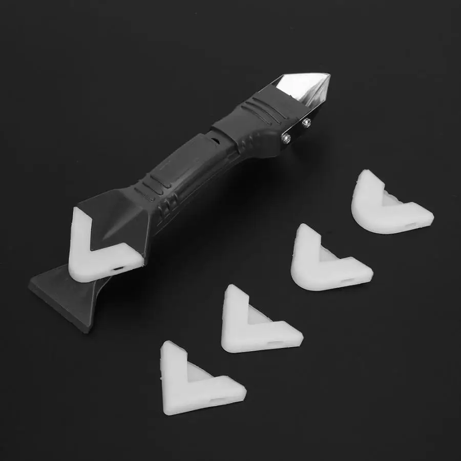 

Plastic Sealant Trowel Angle Scraper Grout Caulking Remover Set Hand Caulk Finishing Tools Hand Tool