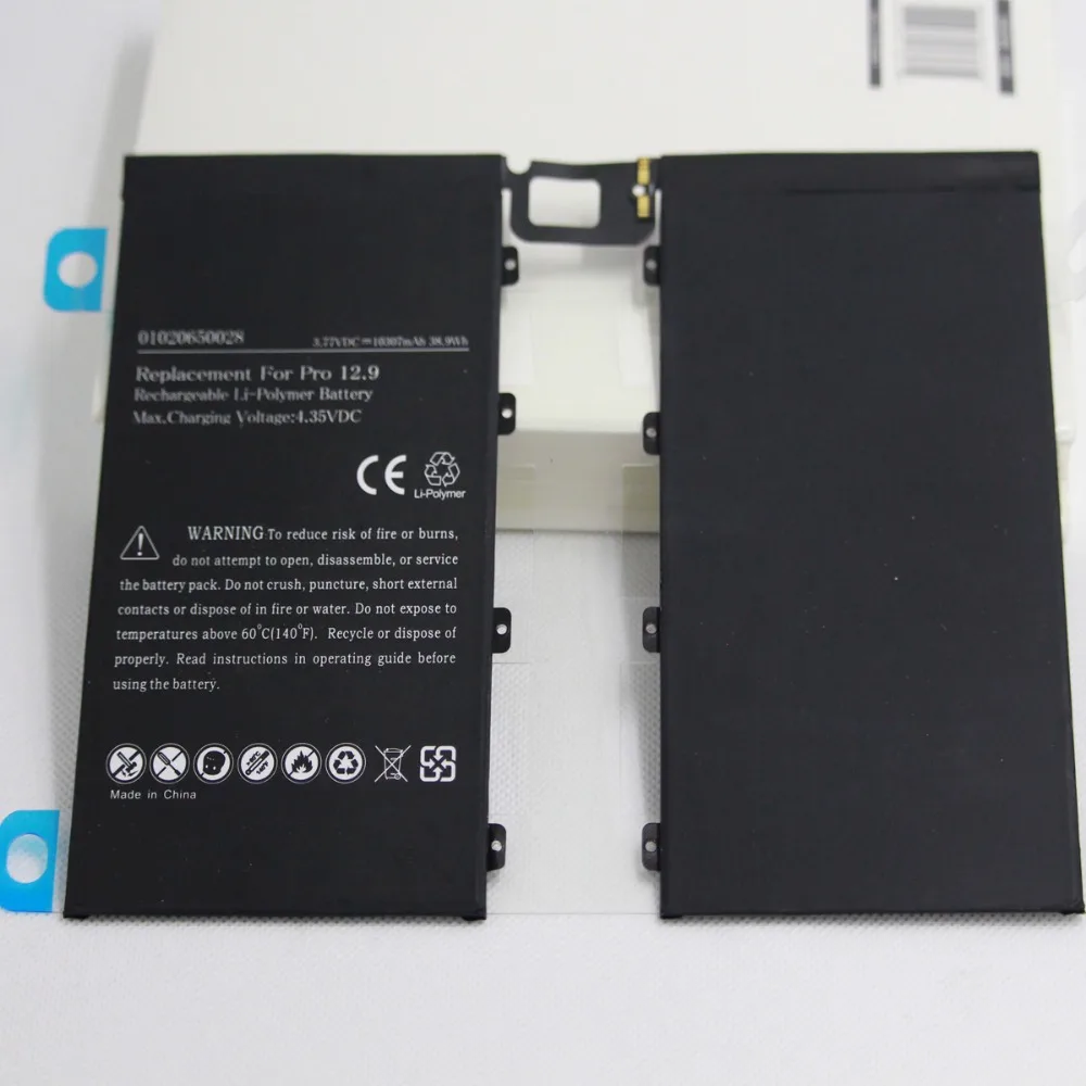 ISUNOO 10 шт./лот Аккумулятор для планшета 10307 мАч iPad Pro 12 9 дюймовый литий ионный