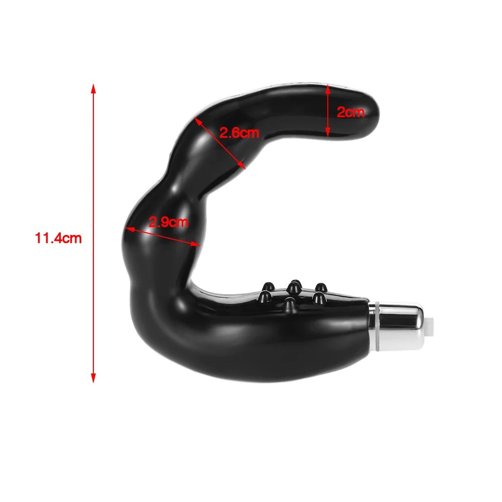 Male Anal Plug Prostate Massager G-spot Point Waterproof Masturbator Stick & Big Dildo Unisex Silicone Vibrator Sex Toys For Men
