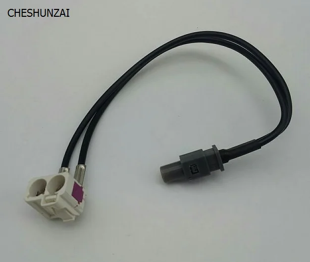Адаптер радиоантенны CHESHUNZAI RNS510 (MFD3) RCD510 310 1 2 кабель преобразования для Jetta Golf MK5 mk6