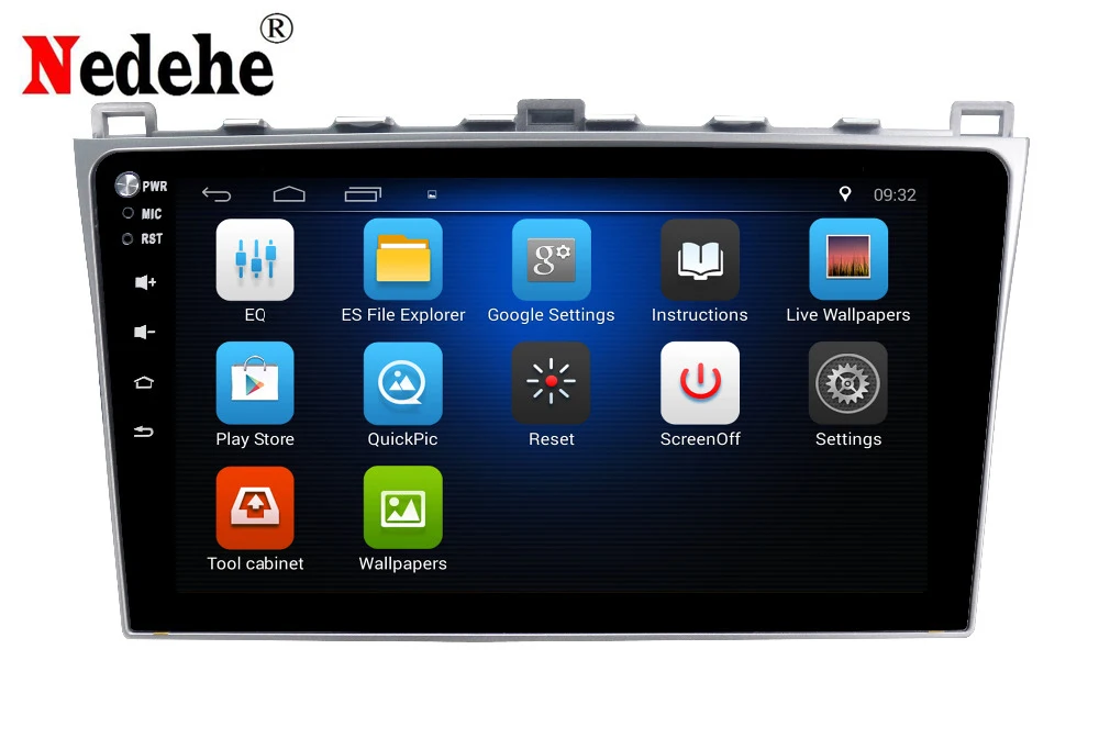 Best Nedehe Android 8.1 Quad core 10.1 inch for Mazda 6 2008 2009 2010-2015 car radio car dvd gps navigation car console audio player 2
