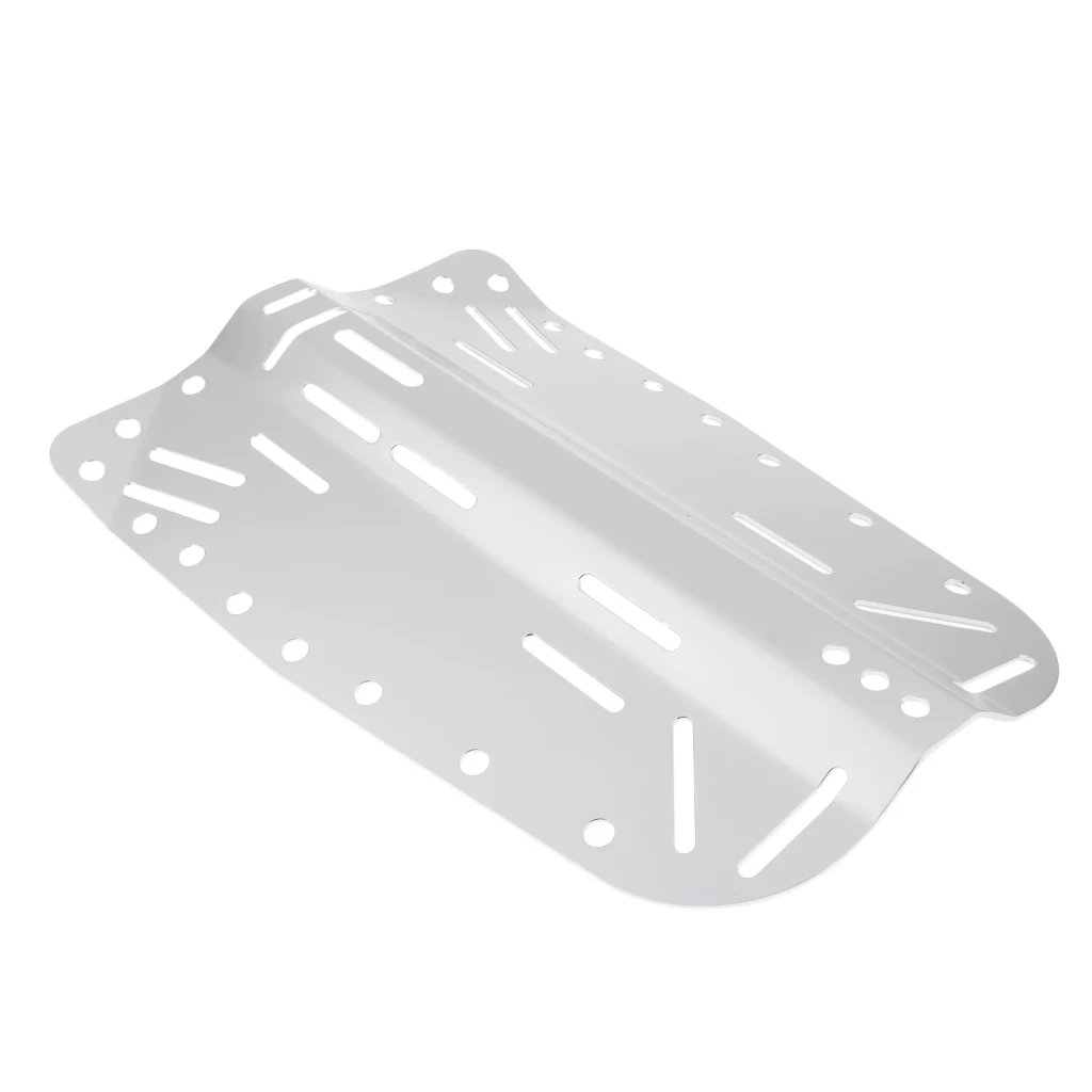 MagiDeal Aluminum Alloy Backplate Back Plate for Scuba Diving BCD Harness Scuba Diving Back Plate 
