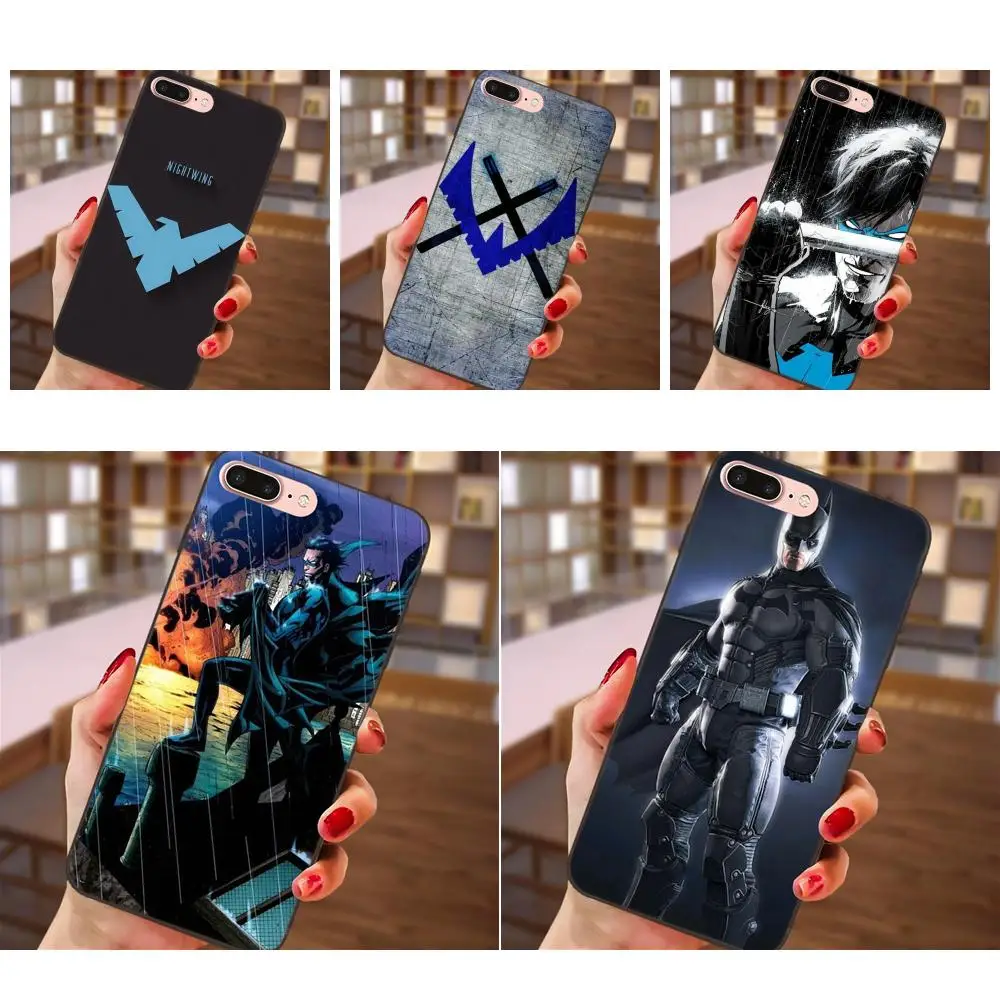 

For Xiaomi Redmi Note 2 3 4 4A 4X 5 5A 6 6A Plus Pro S2 Y2 New High Quality Phone Case Movies Batman Nightwing
