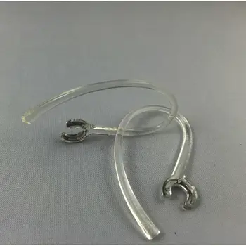 

Plantroncs Earhook for M1100 Marque M155 M100 MX100 Discovery 975 925 Bluetooth Headset Ear Loops Clips, Clear with metal wire
