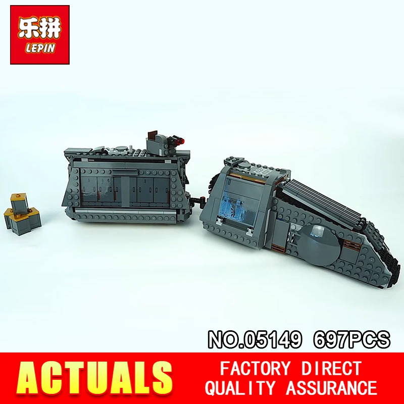 

Lepin 05149 STAR Imperial Conveyex Transport Building Blocks Bricks Compatible With The 75217 Kids DIY Gifts WARS