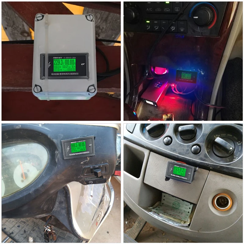 ATORCH DC 300 в а точный счетчик энергии Bluetooth Напряжение Ток Мощность Вольтметр