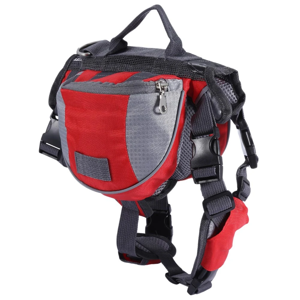 Dog Hound Travel Backpack Saddle Bag Dog Backpack Harness Release