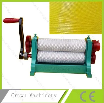 

High quality Bee wax foundation sheet mills machine 86*310mm