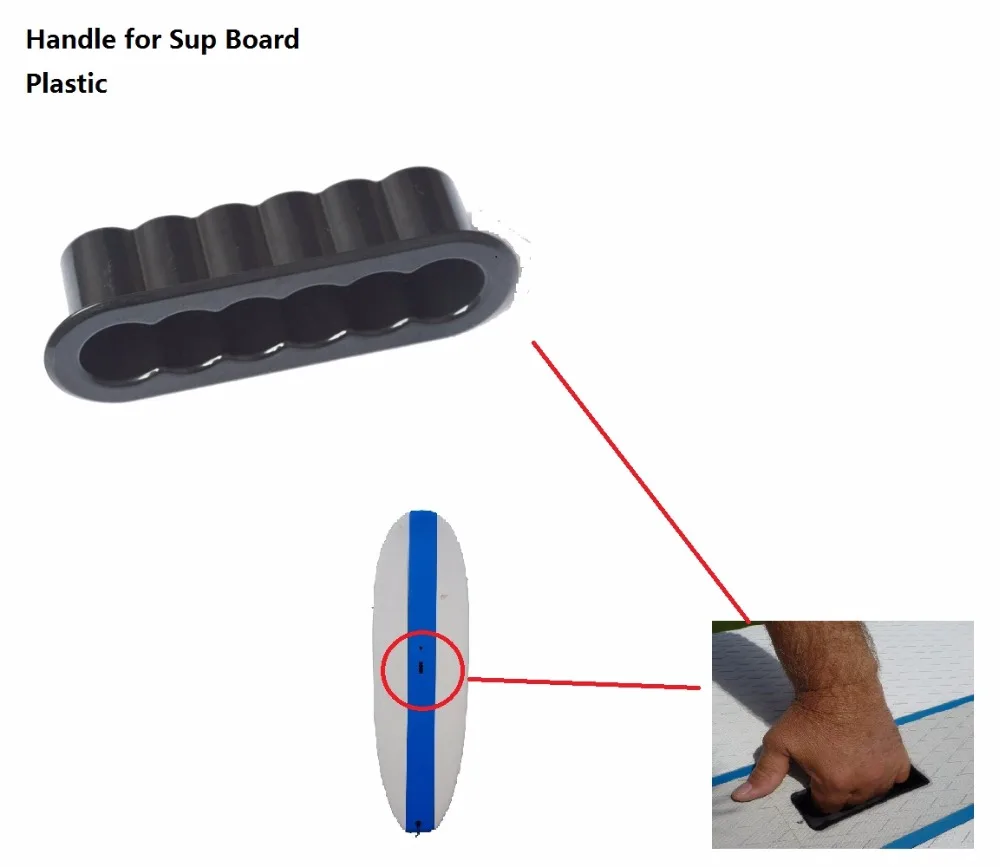 Free Shipping 4pcs Packed Sup Board Surfing Board Handle Surf