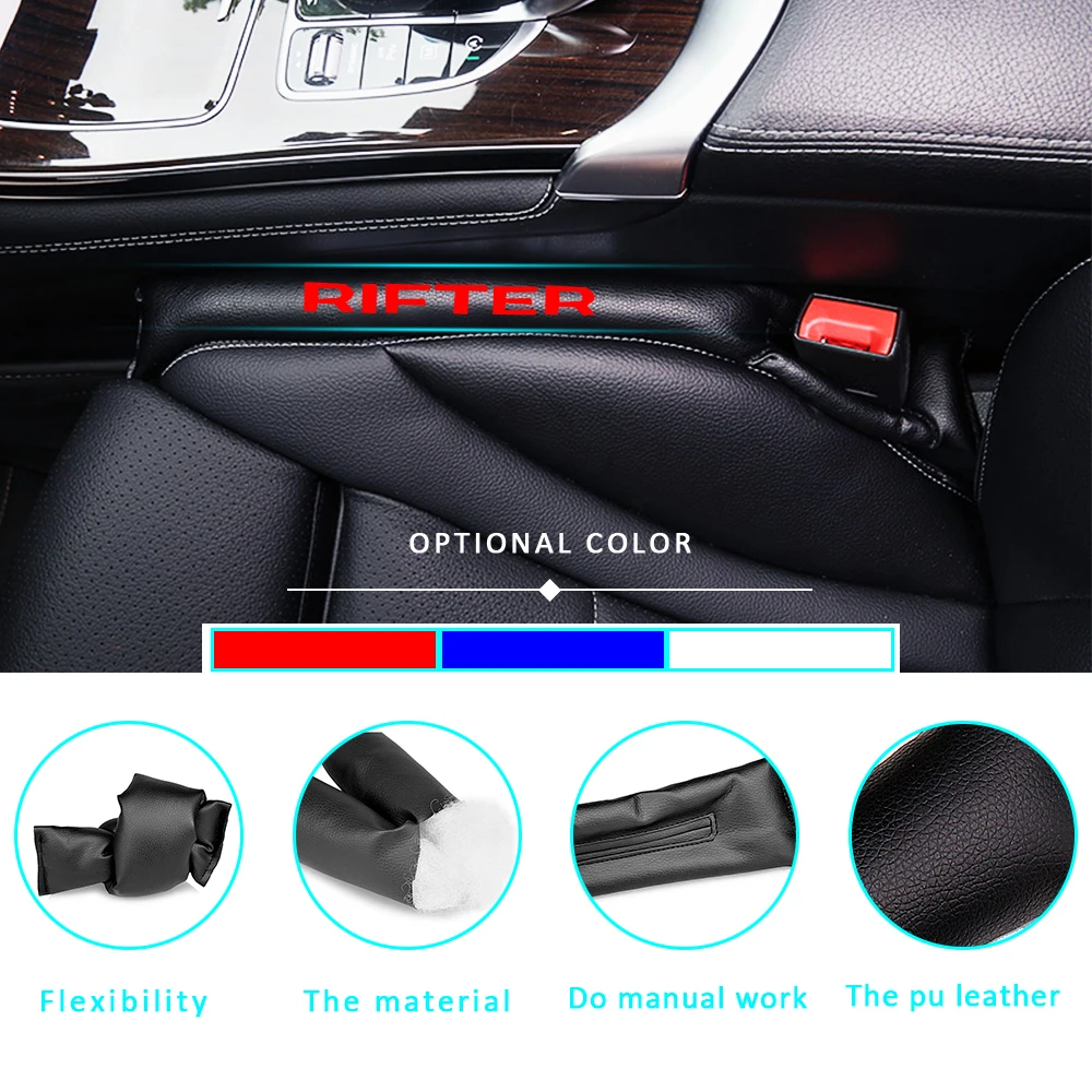 Assento de Carro Decoração de Enchimento à Prova de Fugas Pcs para Peugeot Styling Rifter Macio Gap Pad Filler Stopper Seam Plug Lacuna Assento Almofada Car 2 2 Capas p assento de automóveis