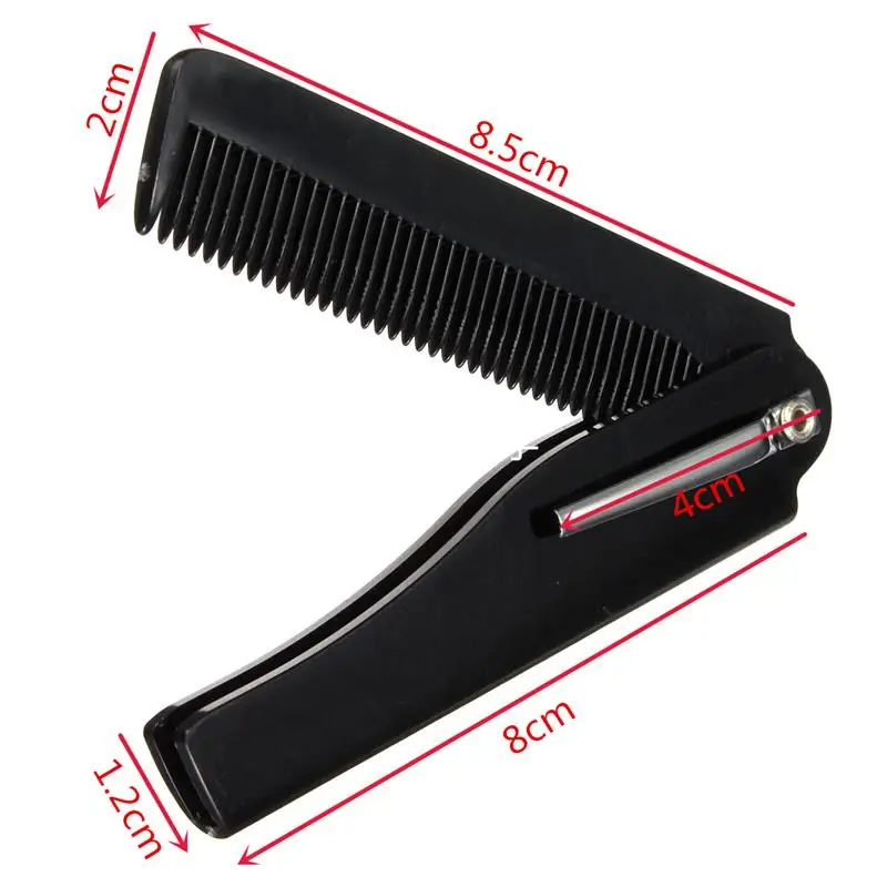 New Style Hair Beauty Folding Moustache Beard Comb Hand Made