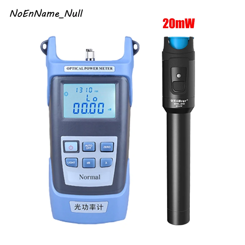 

2-in-1 FTTH fiber optic tool Optical Power Meter and 20km Visual Fault Locator Fiber Optical Cable Tester -70~+3dbm OPM 20mW VFL