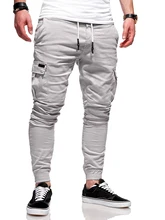 Men'S 2019 New Brand Tether Elastic Sports Trousers Long Paragraph Casual Pants Classic Three-Dimensional Patch Pocket Men'S 2019 New Brand Tether Elastic Sports Trousers Long Paragraph Casual Pants Classic Three-Dimensional Patch Pocket