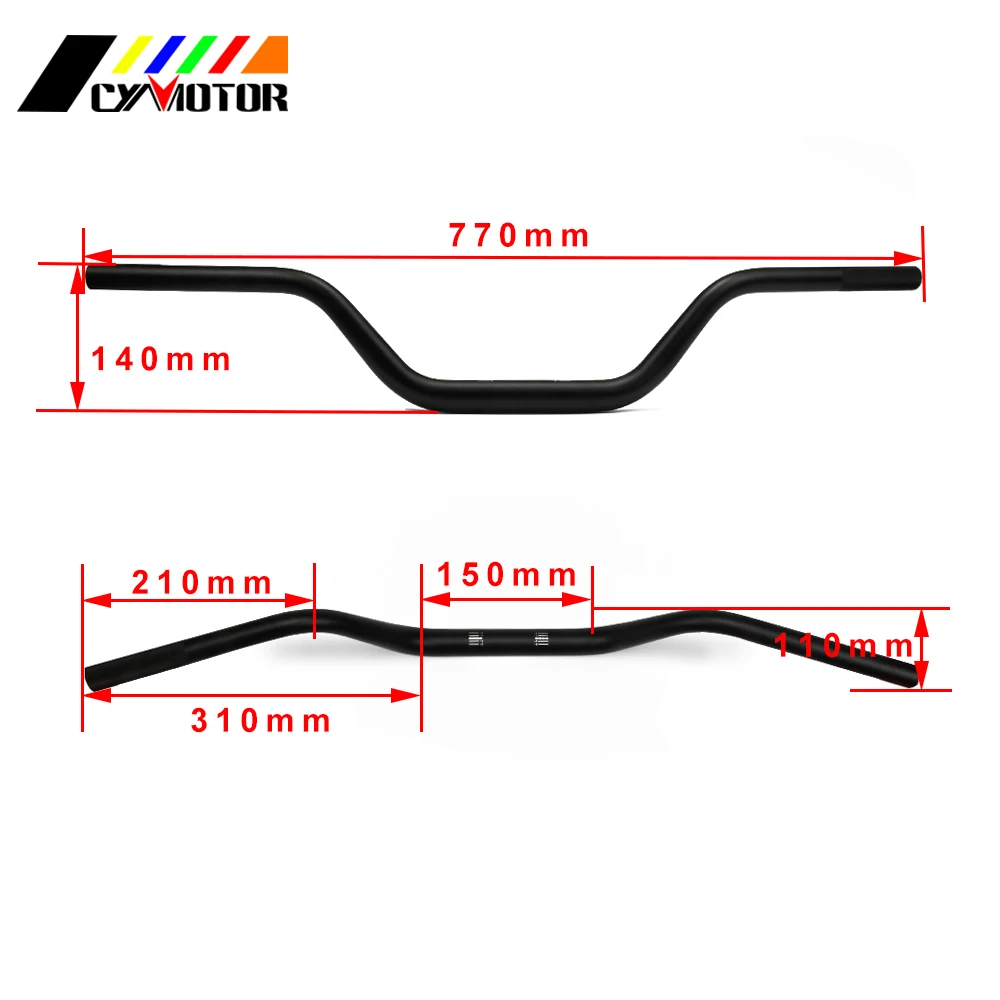 11/8" 28mm Aluminum Handlebars Handle Bar For KTM SX EXC XCW SXF WR WRF YZ YZF KS KLX KXF CR CRF 85 125 150 200 250 300 350 400 images - 6