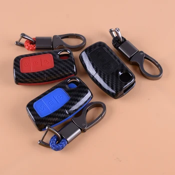 

beler Car Styling 3 Button Remote Key Protector Shell Cover Fob Case Fit For Ford Fiesta Focus Mondeo Falcon C-Max Falcon