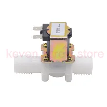 1/" пластиковый электромагнитный клапан 12 в 24 В 220 В Магнитный диспенсер для стиральной машины для питьевой воды пневматический переключатель регулятора давления