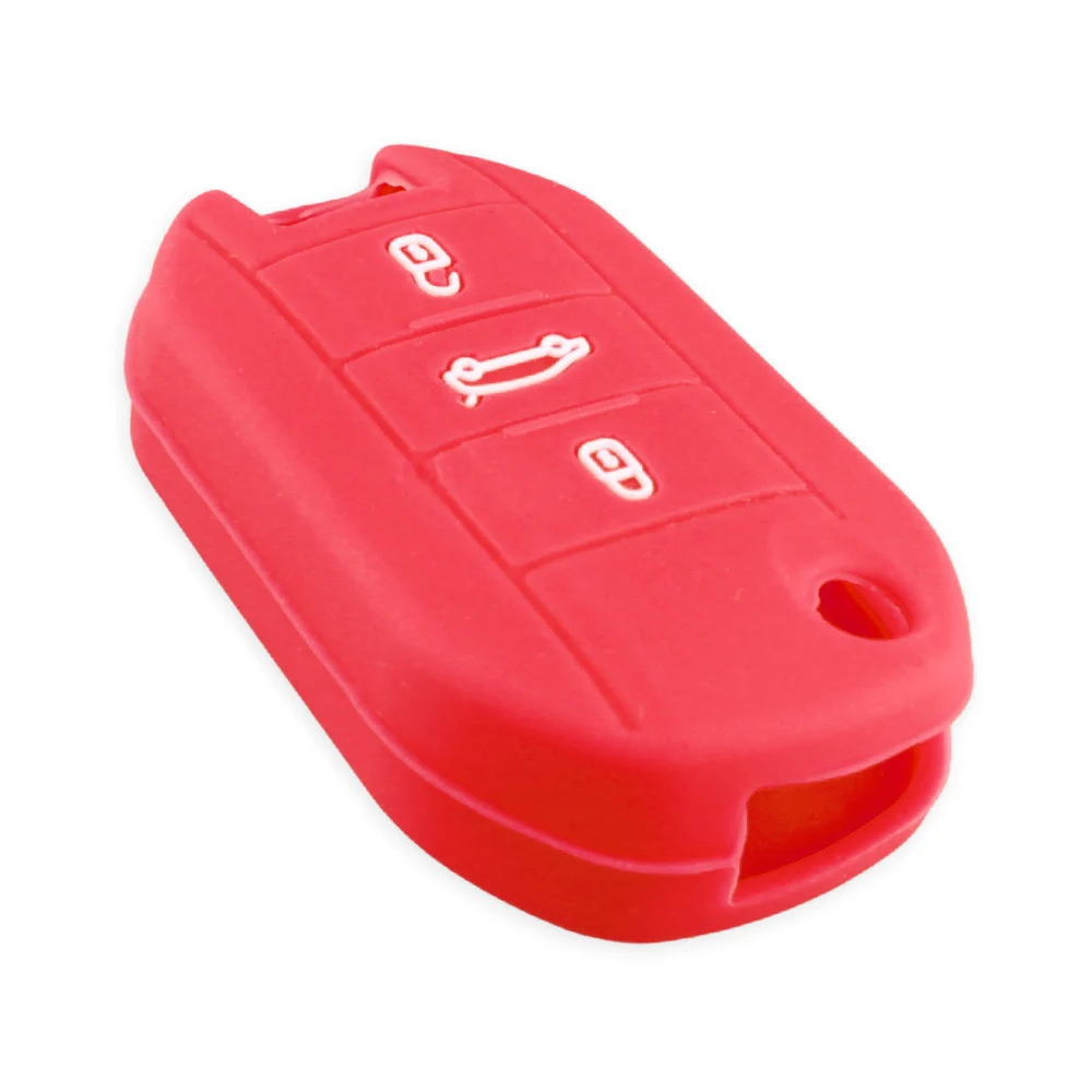 Cover in silicone chiave telecomando per Peugeot 508 301 2008 3008 408 - Citroen C4 CACTUS C5 C3 C4L - HTB1jJy3aJfvK1RjSspfq6zzXFXa5