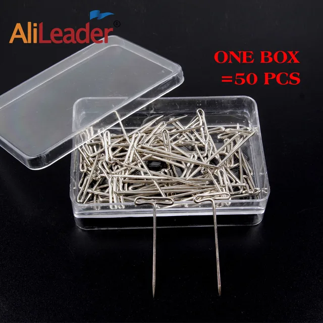 T Pins, 150 Pcs Stainless Steel T-Pins 1 inch, 1.5 inch Stick Pins for Wigs, Blocking Knitting, Sewing, Straight T-Pins for Home, Office, Silver 