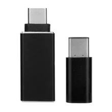 3 in 1 USB-C Type C to USB 2.0 Data Charger Cable & OTG & Micro USB Adapter Kit for Cell Phone & Tablet