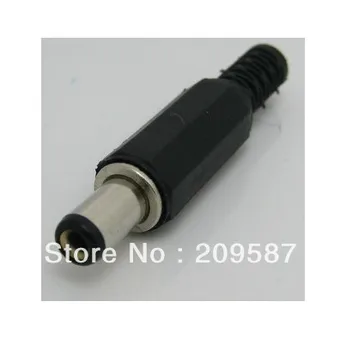 

50pcs 2.1mm x 5.5mm Male DC Power Plug Jack Adapter Connector Plastic Cover