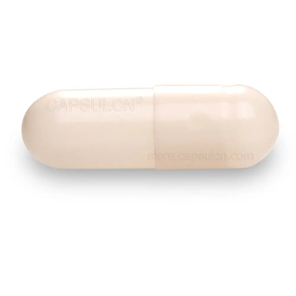 

(Size 0) 5000 Pieces / Carton, Empty White Enteric Joined Capsules/Fillable Capsule