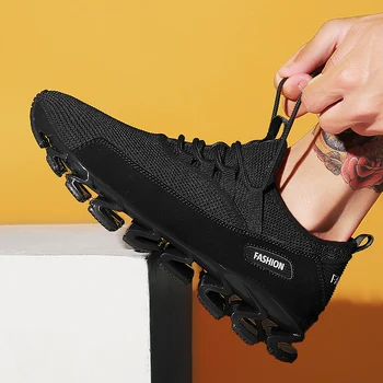 

2018 Fashion Men Casual Shoes Breathable Sneakers Men Footwear LoaferShoes Men Trainers Lightweight Mesh Zapatos Hombre Plus 45