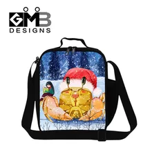 Красивая мультяшная Термосумка для пищи для девочек-подростков, рабочая сумка для обеда с морскими животными для взрослых, детский термоконтейнер для обеда для школы