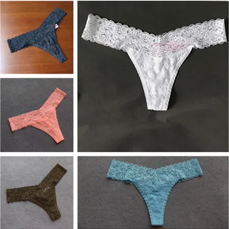 

Voplidia T-back 2018 Women Panties Sexy Women Thongs and G strings Pink Female Seamless Lace Lingerie Underwear PM035