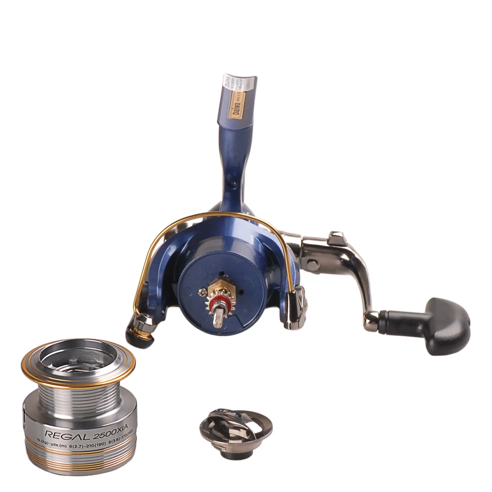 Molinete de Pesca Carretel de Metal Isca de Água Original Daiwa Regal 2500 3000 4000xia 5.3: 1 11bb Dois Salgada Carretel Molinete Moulinet Peche 2000 - Mod. 1265282 25 5.3: 1 11bb molinete de pesca dois