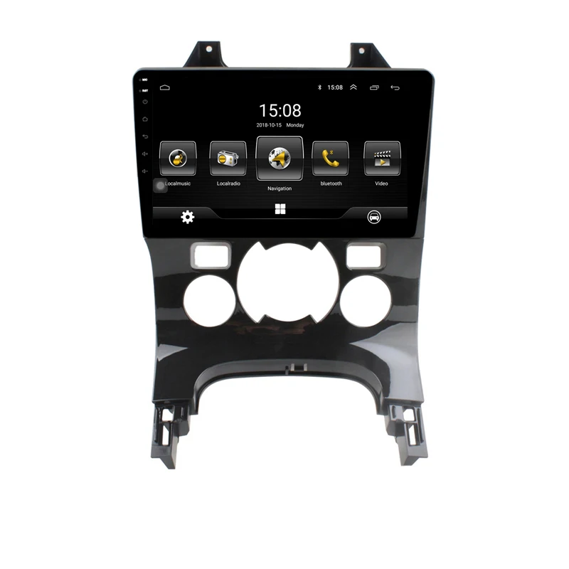 Discount 9" 2.5D IPS Android 8.1 Car DVD Multimedia Player GPS for Peugeot 3008 2009-2012 2013-2016 audio radio stereo navigation 15