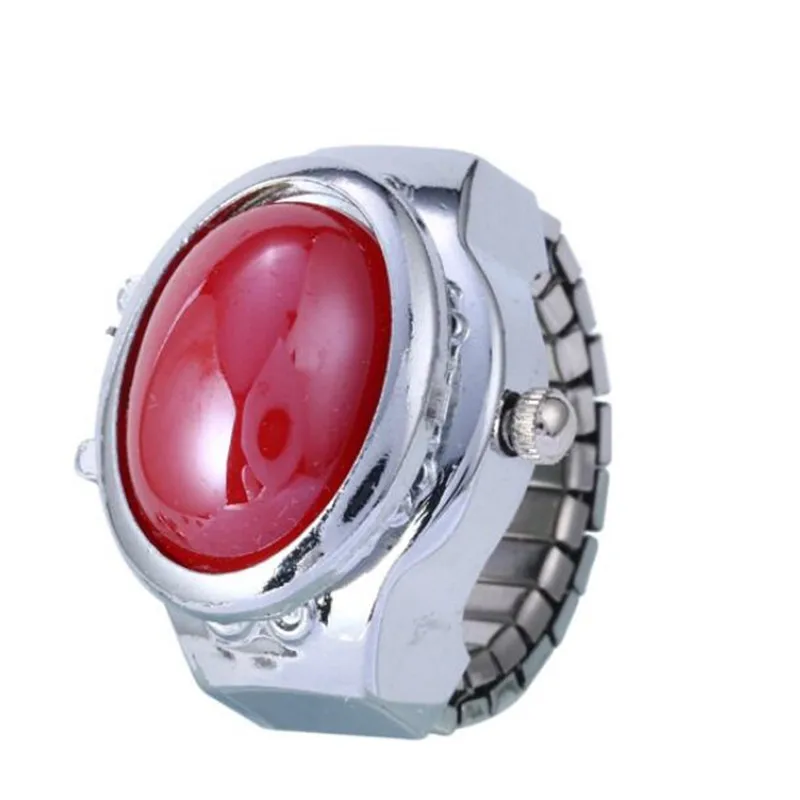 Новый Флип кольцо смотреть Для женщин Pearl Ring часы для Мода сплава клапаном