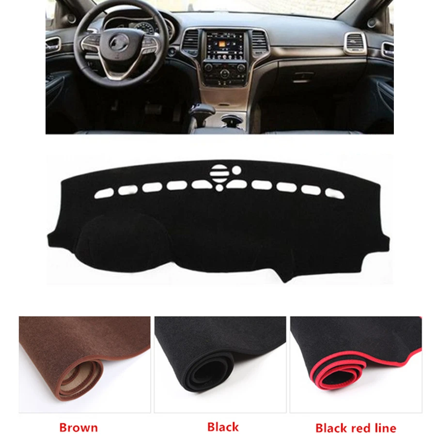 Fit For Jeep Grand Cherokee Anti Slip Car Dashboard Covers Dashmats Pad