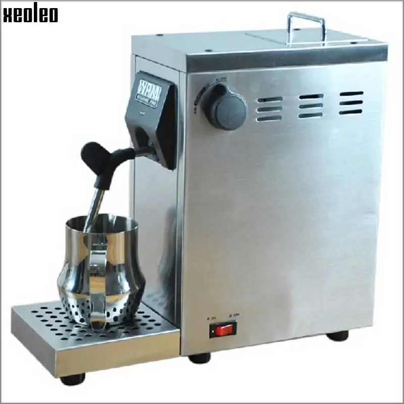 Xeoleo Commercial Milk Foam Machine Stainless Steel Steam Water Boiling