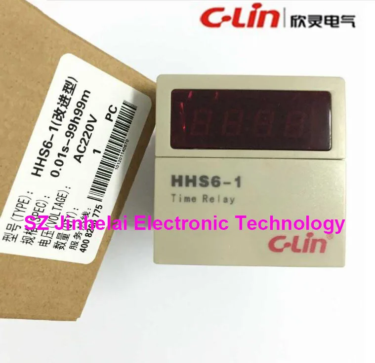 

100%New and original HHS6-1 C-Lin Time relay AC220V, DC24V (attached Base support)