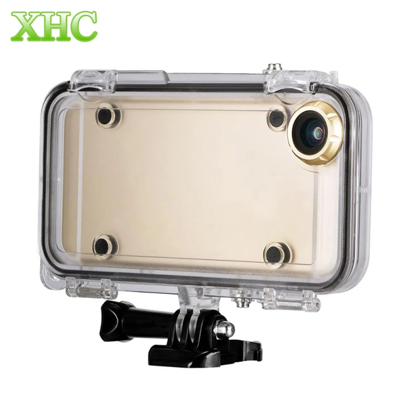 Extreme Sports Waterproof Case with 170 Degrees Wide Angle