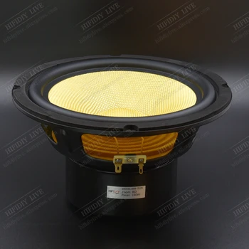 

HIFIDIY LIVE HIFI 8 inch 8" Midbass Woofer speaker Unit 4 / 8 OHM 160W yellow Glass fiber vibratory basin Loudspeaker BK8-210S