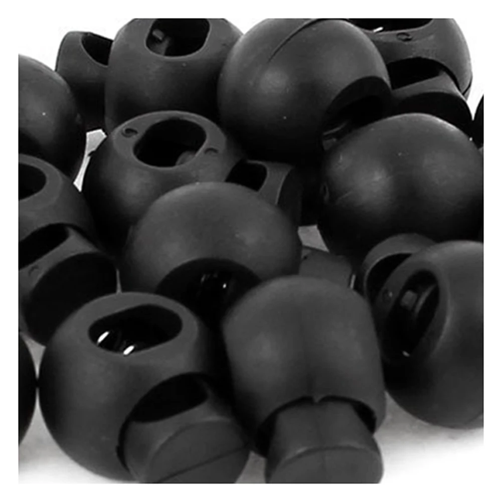 Регулируемый круглый тумблер пружинный шнур замки 15 шт|cord lock|spring togglecord lock toggles |