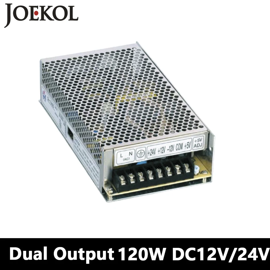 

Switching Power Supply 120W 12V 24V,Double Output AC-DC Power Supply For Led Strip,transformer AC 110v/220v To DC 12v/24v