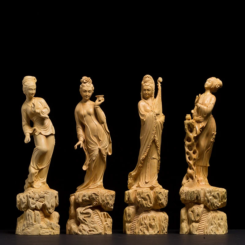 26 см искусственная скульптура деревянная статуя boedha Buddha большая Йога