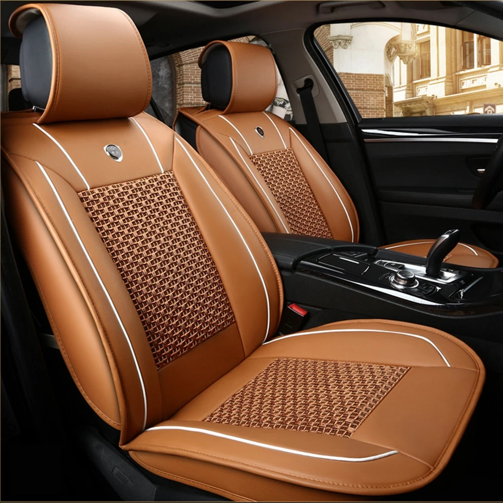 Front+Rear Car Seat Cover Universal Fits Most Auto Accessories for