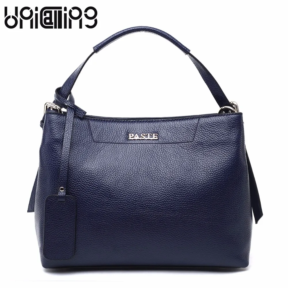

New style female genuine leather bags Simple leisure solid color All-match mini women shoulder bags cow leather women bag