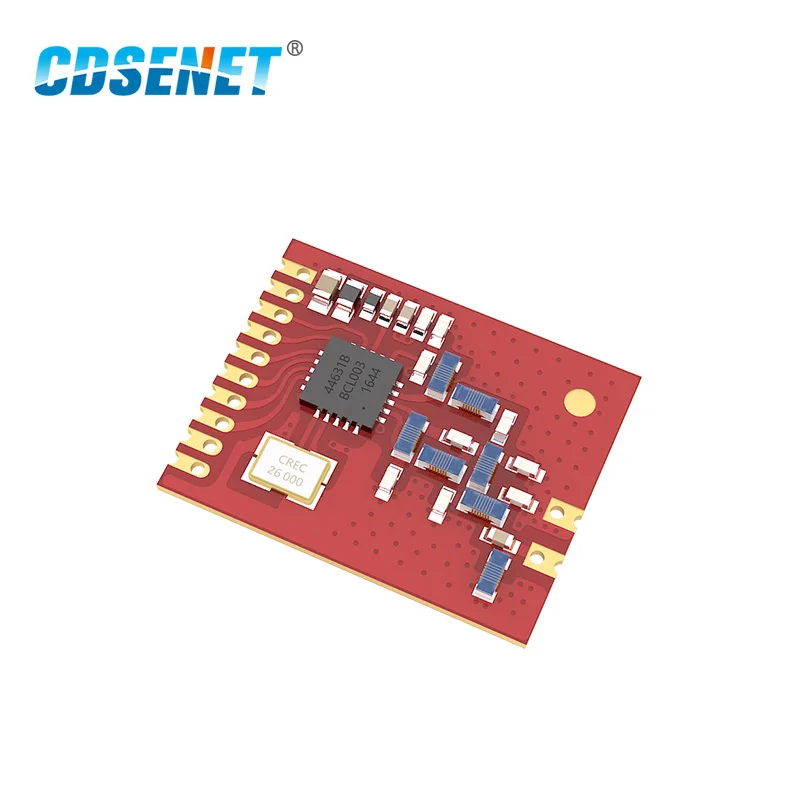 Радиочастотный приемник передатчика SI4463 433 МГц, CDSENET E10-433MS, дальний радиус действия, SMD приемопередатчик SPI 433 МГц, радиочастотный модуль для ... Радиочастотный приемник передатчика SI4463 433 МГц, CDSENET E10-433MS, дальний радиус действия, SMD приемопередатчик SPI 433 МГц, радиочастотный модуль для ...