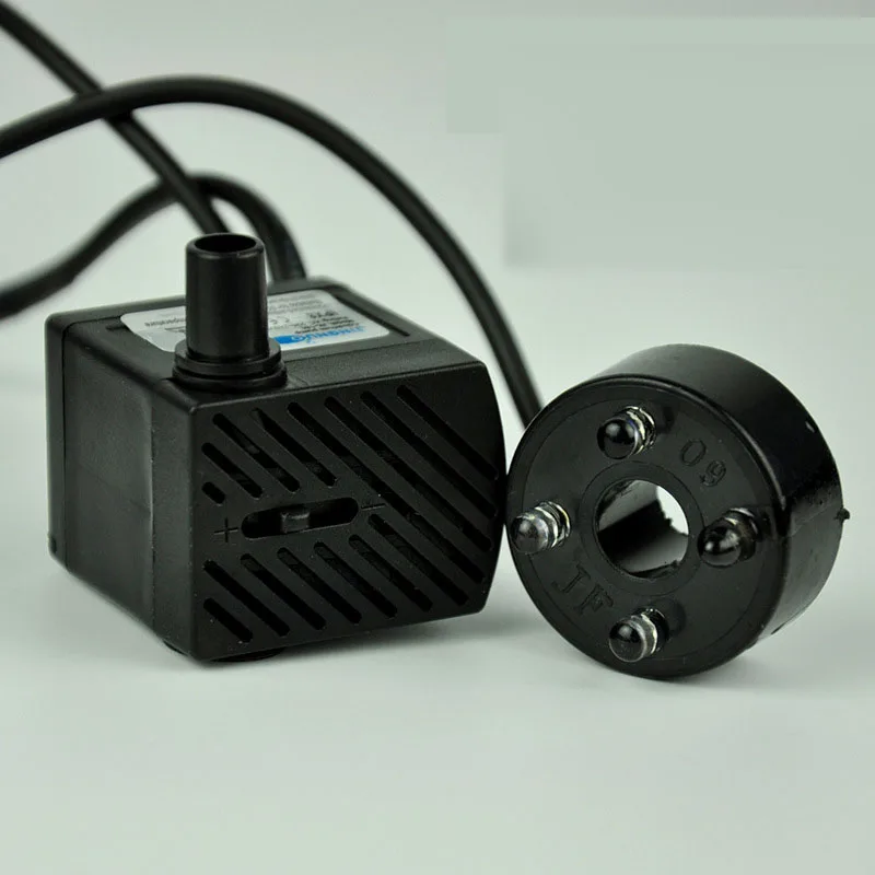 

LK161 ABS Submersible Pumps 3WX4 Light Ultra-quiet Fountain Pump 220V 180L/H Energy-saving Water Pump for Aquarium Fish Tank