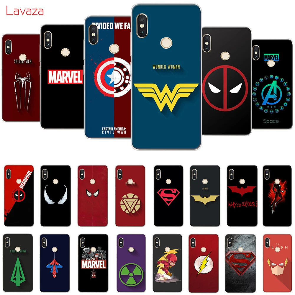 

Lavaza MARVEL LOGO Hard Case for Huawei Mate 10 20 P9 P10 P20 Lite Pro P smart 2019 for Honor 8X 8C Cover