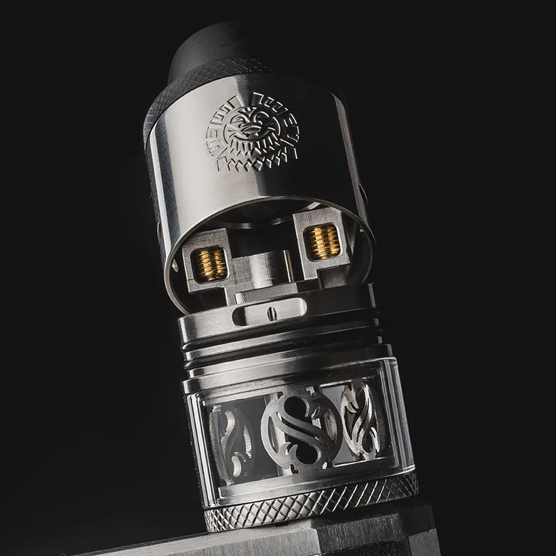 Promo Offer Augvape Merlin Atomizer RDTA Tank Vape 24mm 3.5ml Capacity ...