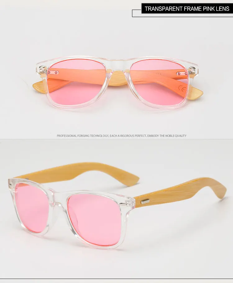 17 цветов мужские деревянные очки Женские квадратные бамбуковые солнцезащитные очки дизайнерские зеркальные солнцезащитные очки для мужчин женские Ретро de sol masculino
